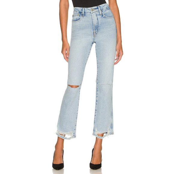 Good American Denim - Good American NWT Good Curve Straight in Indigo035 size 8/29
